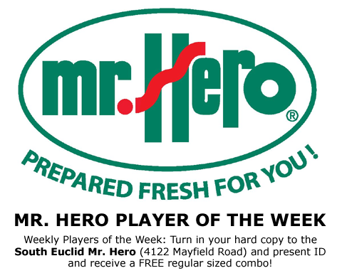 Mr. Hero's Player of the Week
